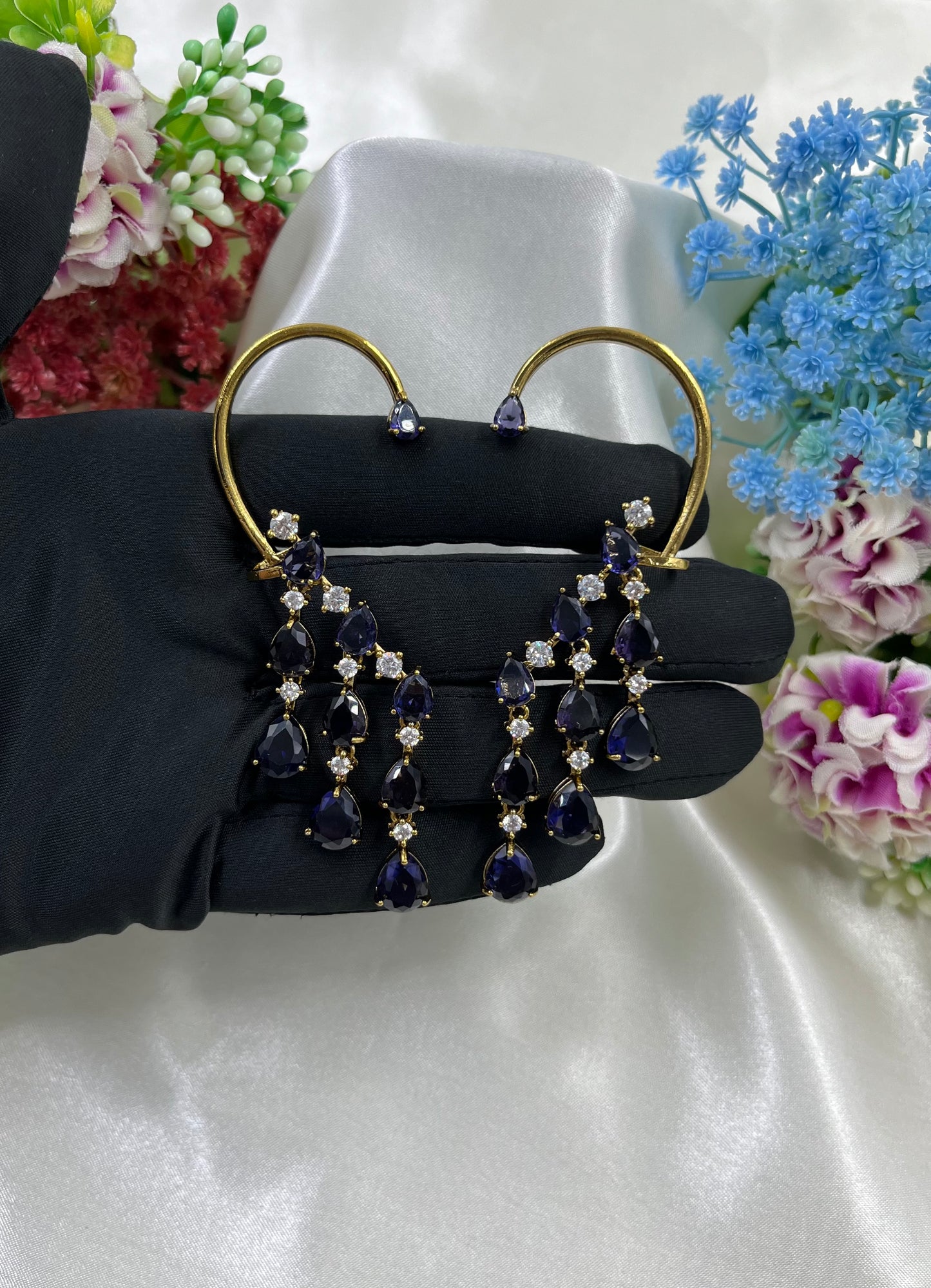 Kaira Dangling American Dimond Earrings
