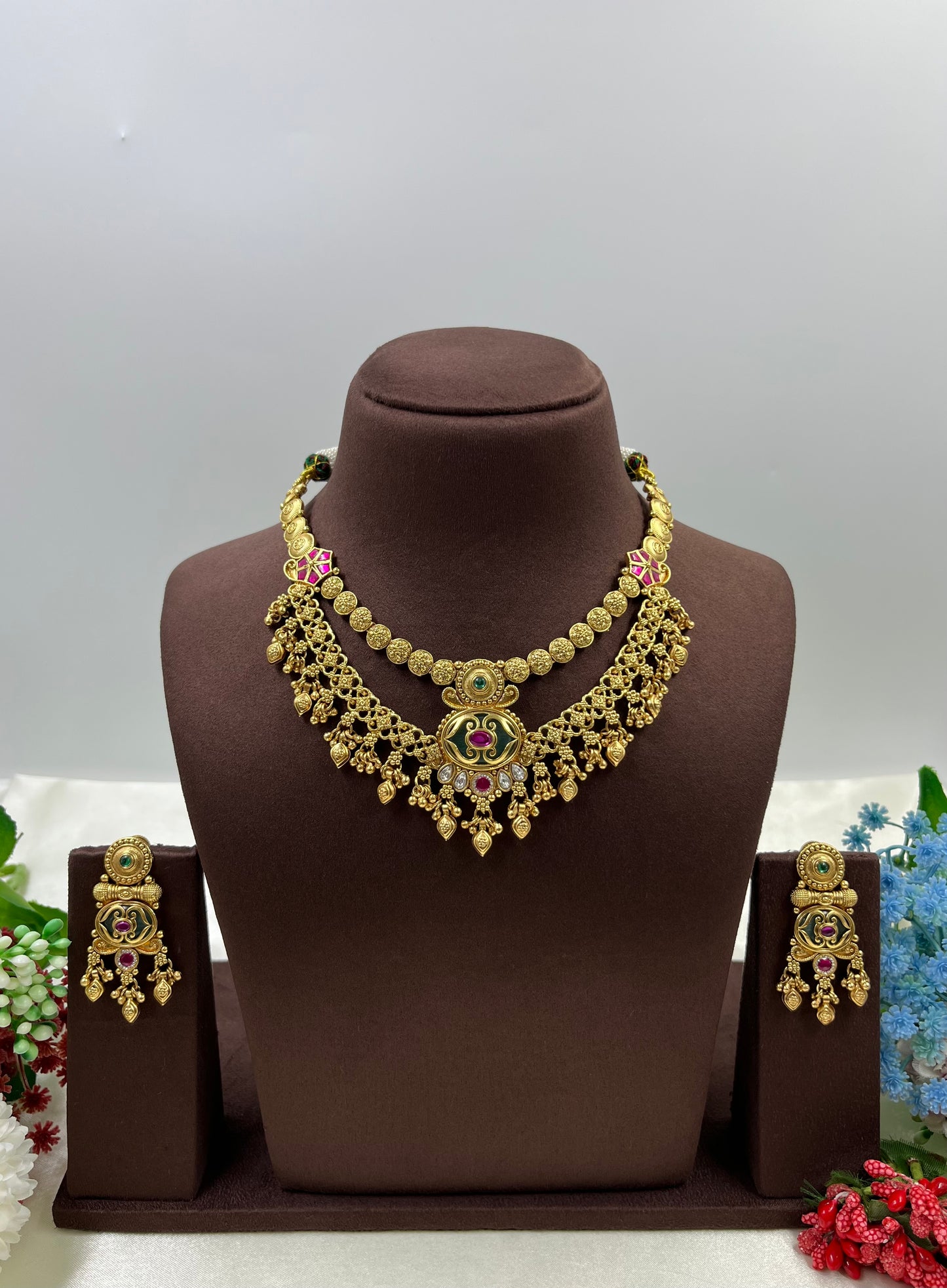 Anika Heritage Necklace Set
