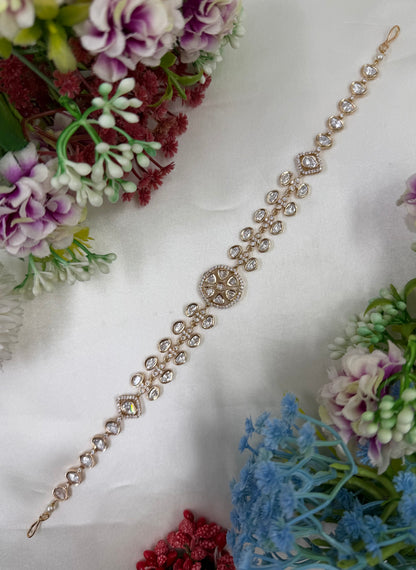 Alia Moissanite Sheesh Patti