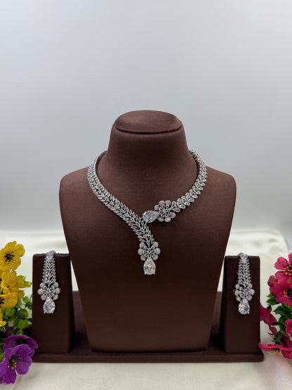 Aliya American Diamond Necklace