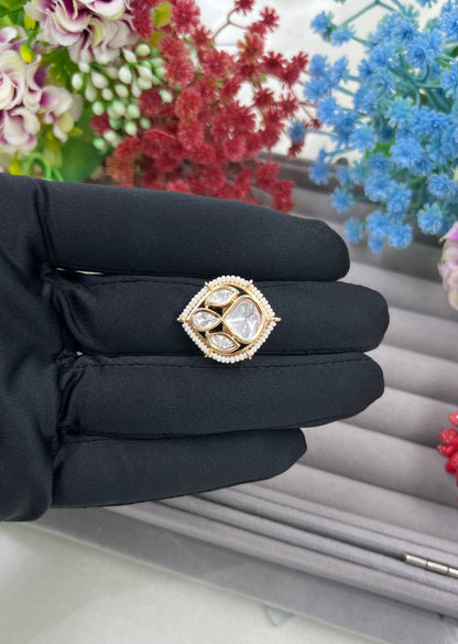 Kiran Premium Moissanite Ring