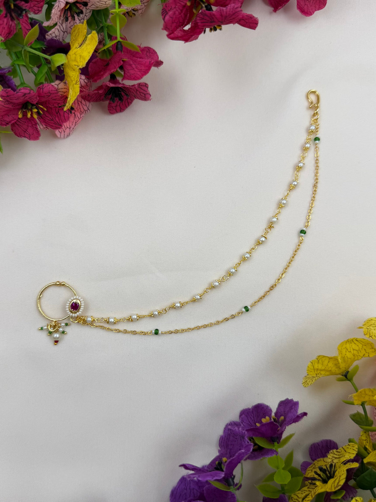 Misty Traditional Indian Nose Ring