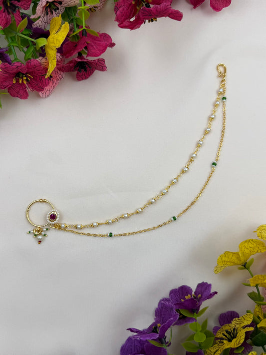 Misty Traditional Indian Nose Ring