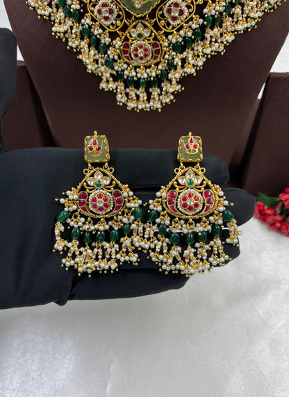 Shreya Pachi Kundan Premium Necklace