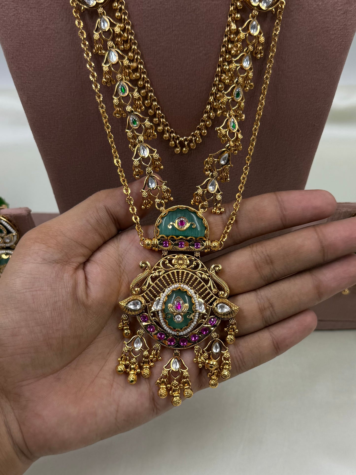 Charita Heritage Long Necklace Set