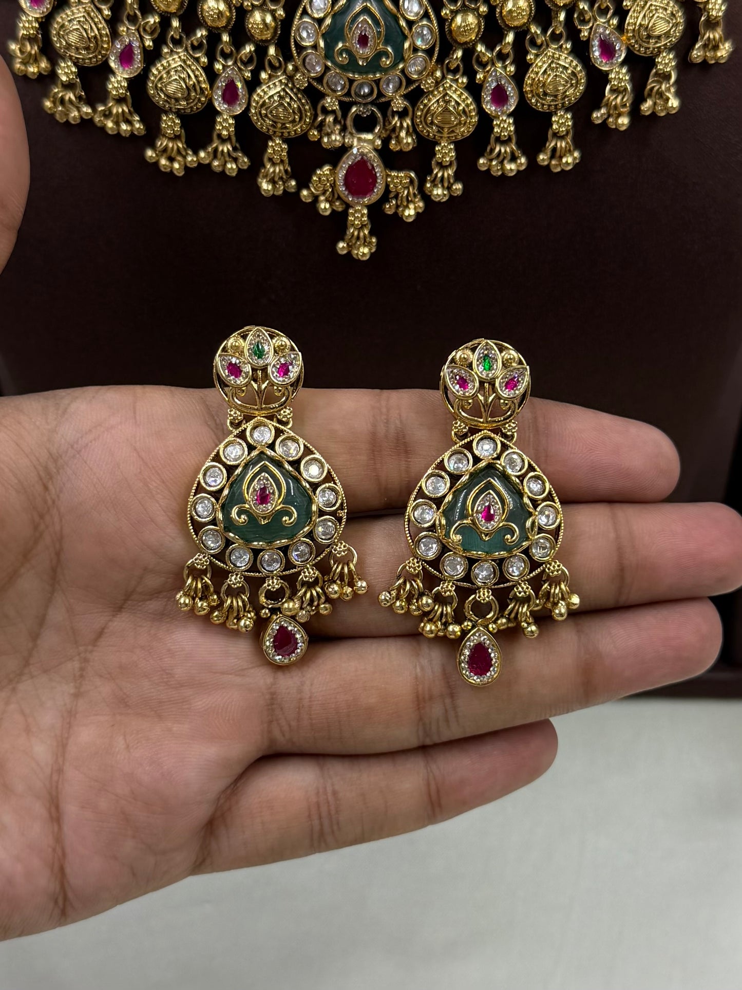 Vedika Premium Chorski Necklace Set