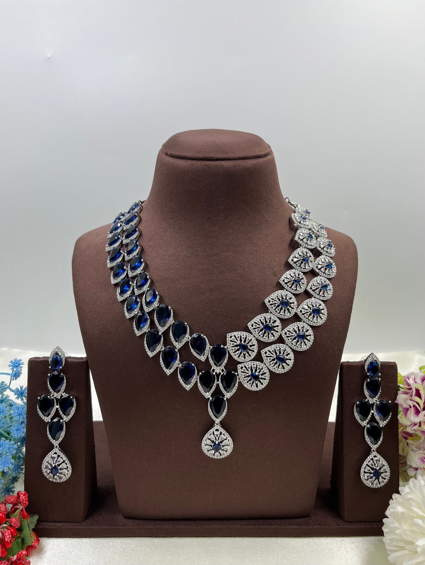 Tara American Diamond Necklace