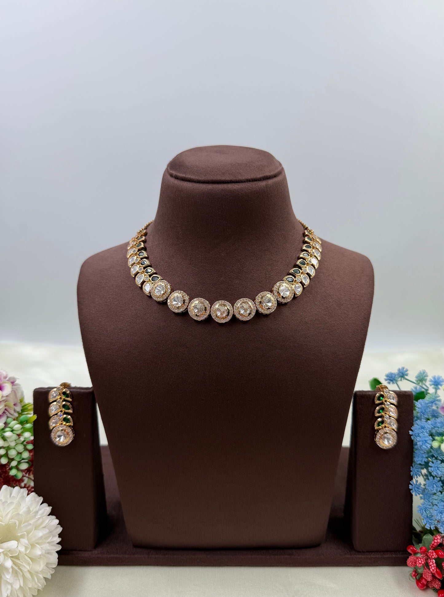 Malvika Moissanite Delicate Necklace