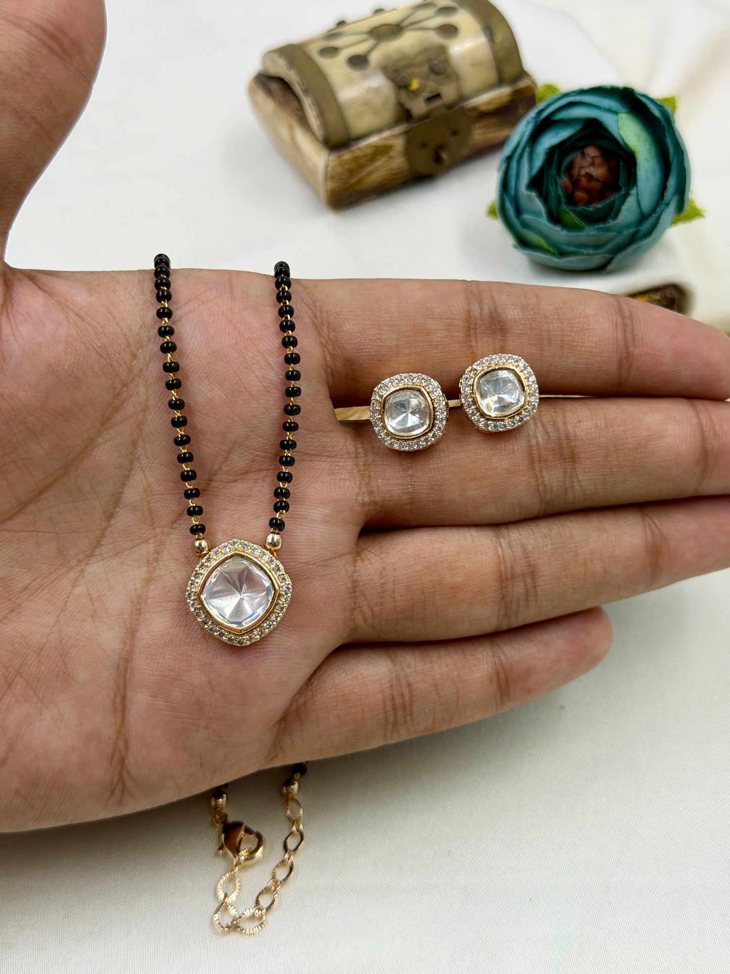 Grishma Moissanite Mangalsutra