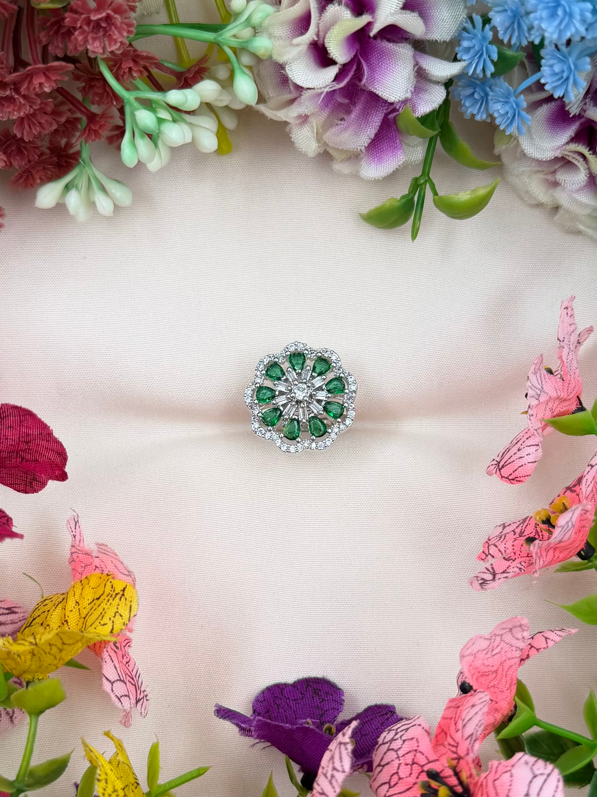 Mansi American Diamond Ring (Adjustable)