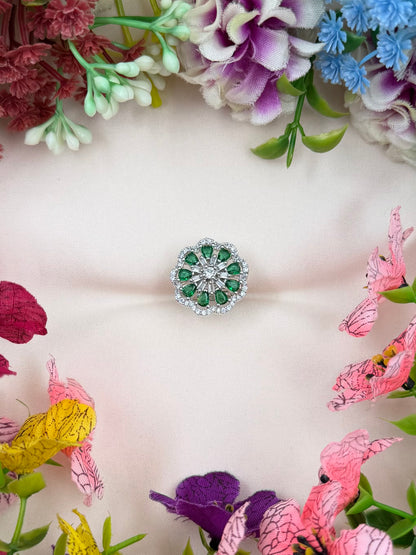 Mansi American Diamond Ring (Adjustable)