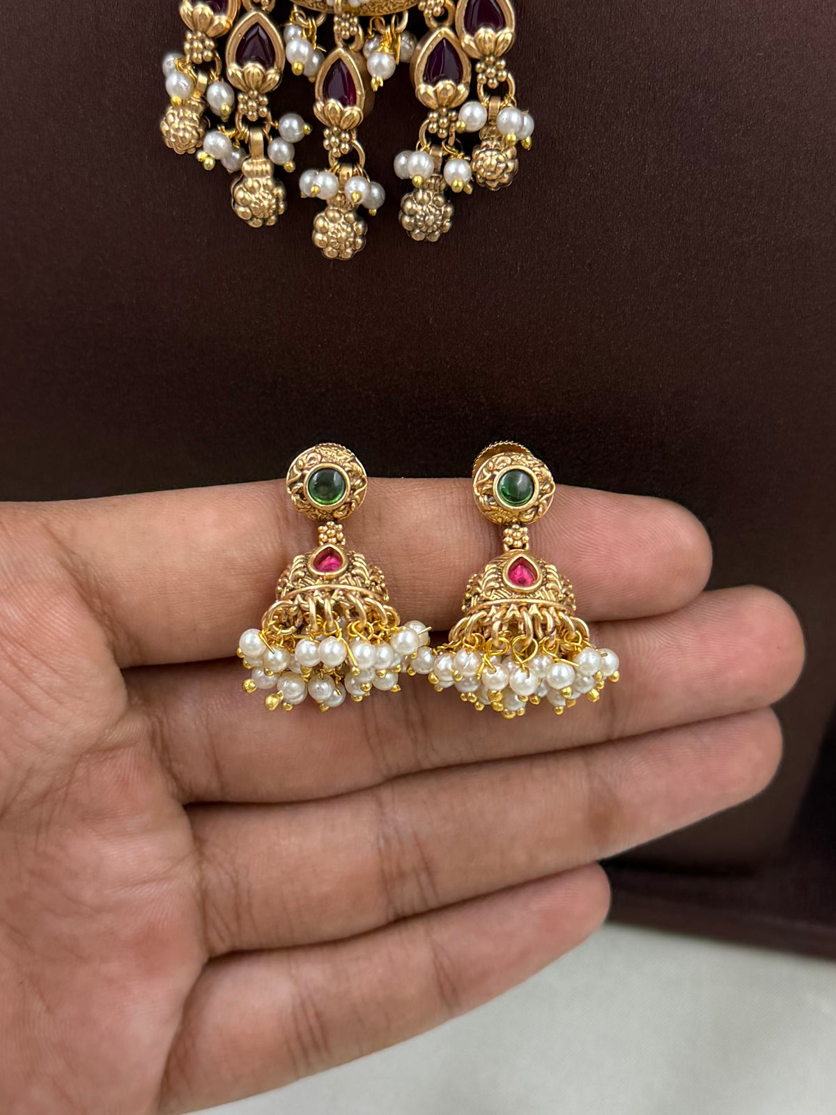 Divya Premium Chorski Necklace Set