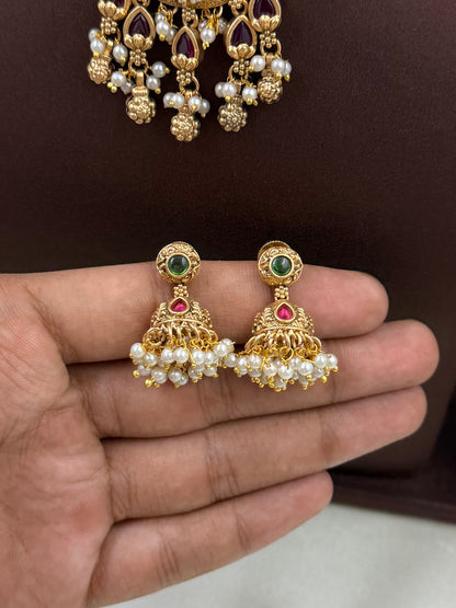 Divya Premium Chorski Necklace Set