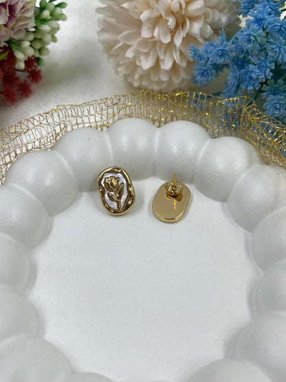 Anissa Gold Plated Earing