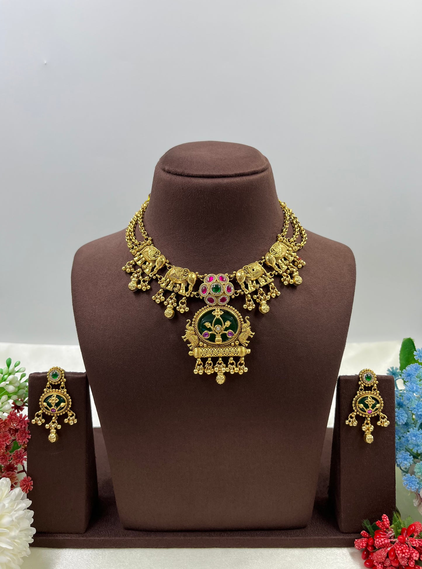 Inaya Premium Rajwadi Necklace