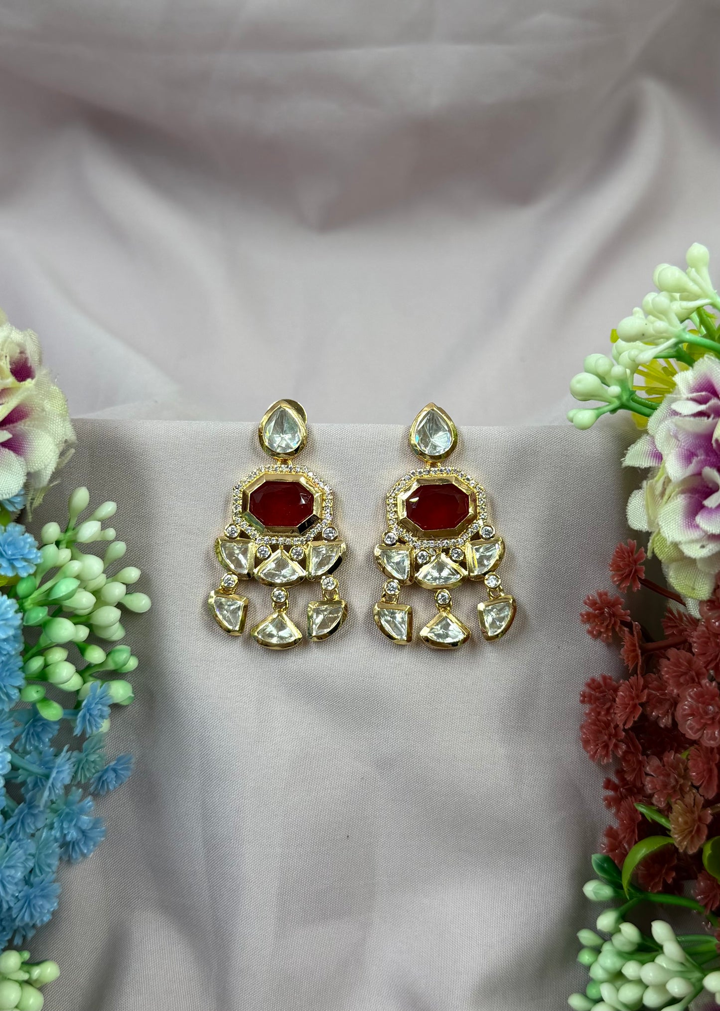 Vritika Moissanite Earring