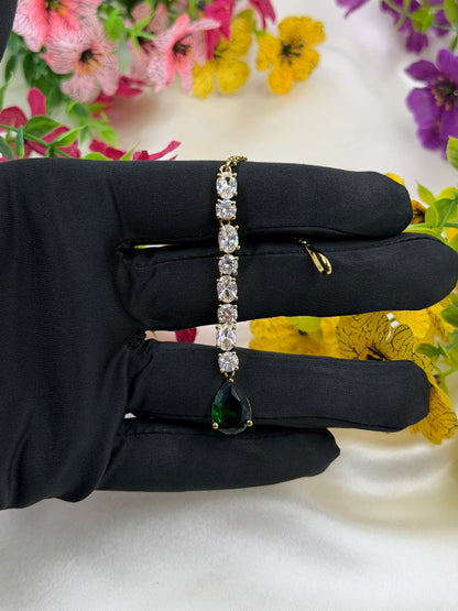 Neeta Victorian American Diamond Mang Tika