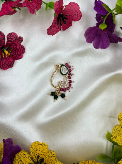 Revati Moissanite Nose Ring