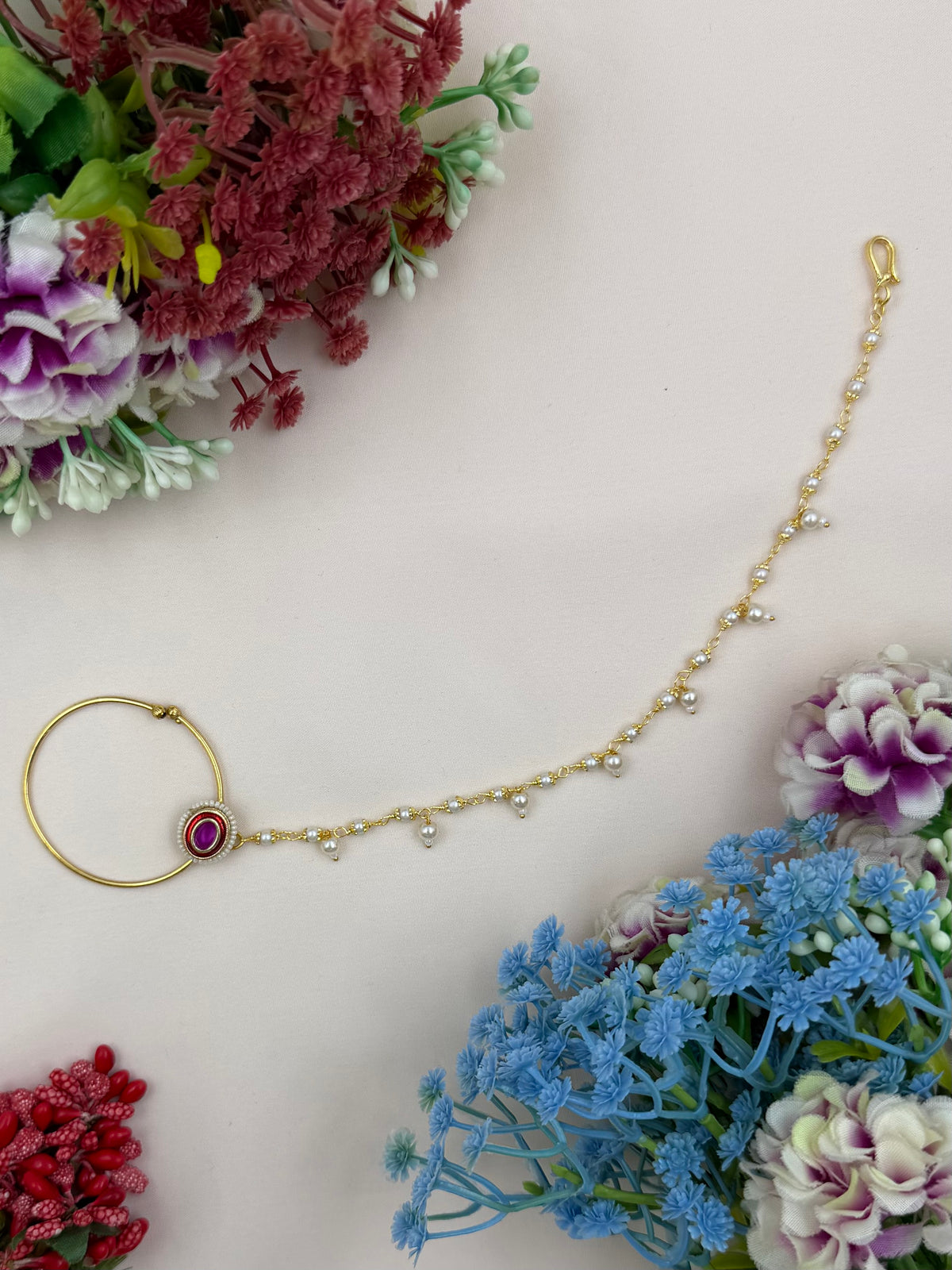 Navika Traditional Indian Nose Ring