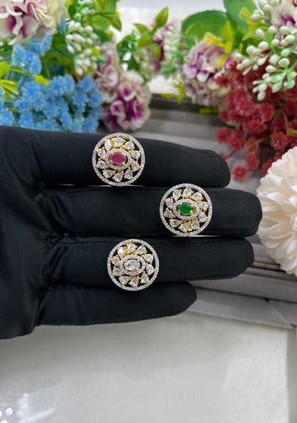 Sura Dual Tone Ad Ring