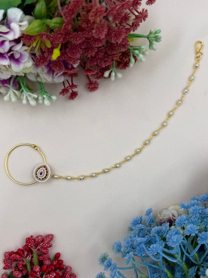 Manvi Traditional Indian Nose Ring