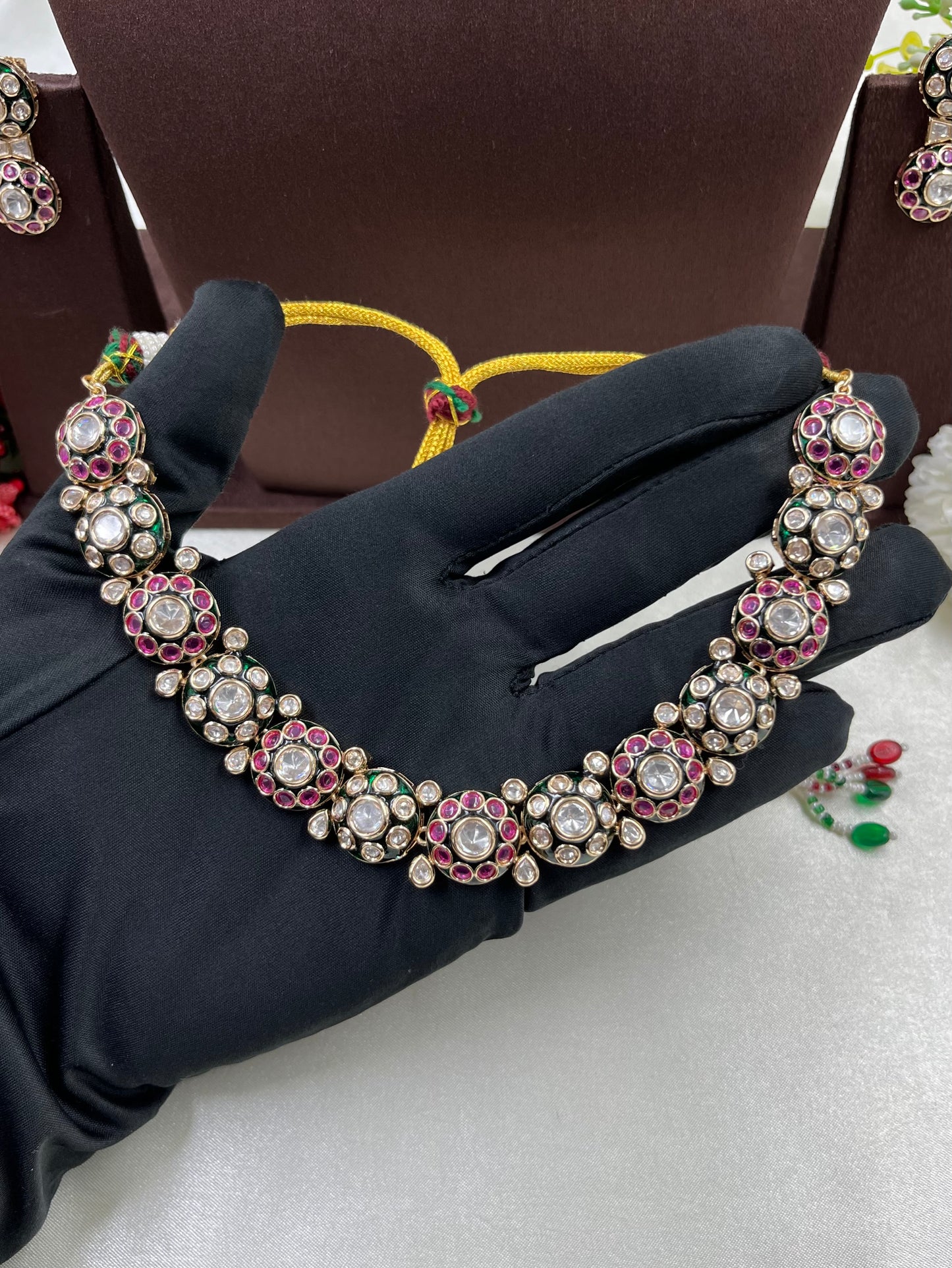 Mayuri Moissanite Delicate Necklace