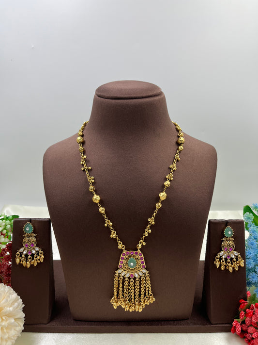 Misty Heritage Semi Long Necklace