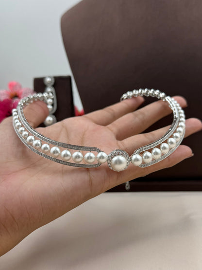 Nitya American Diamond Choker Set