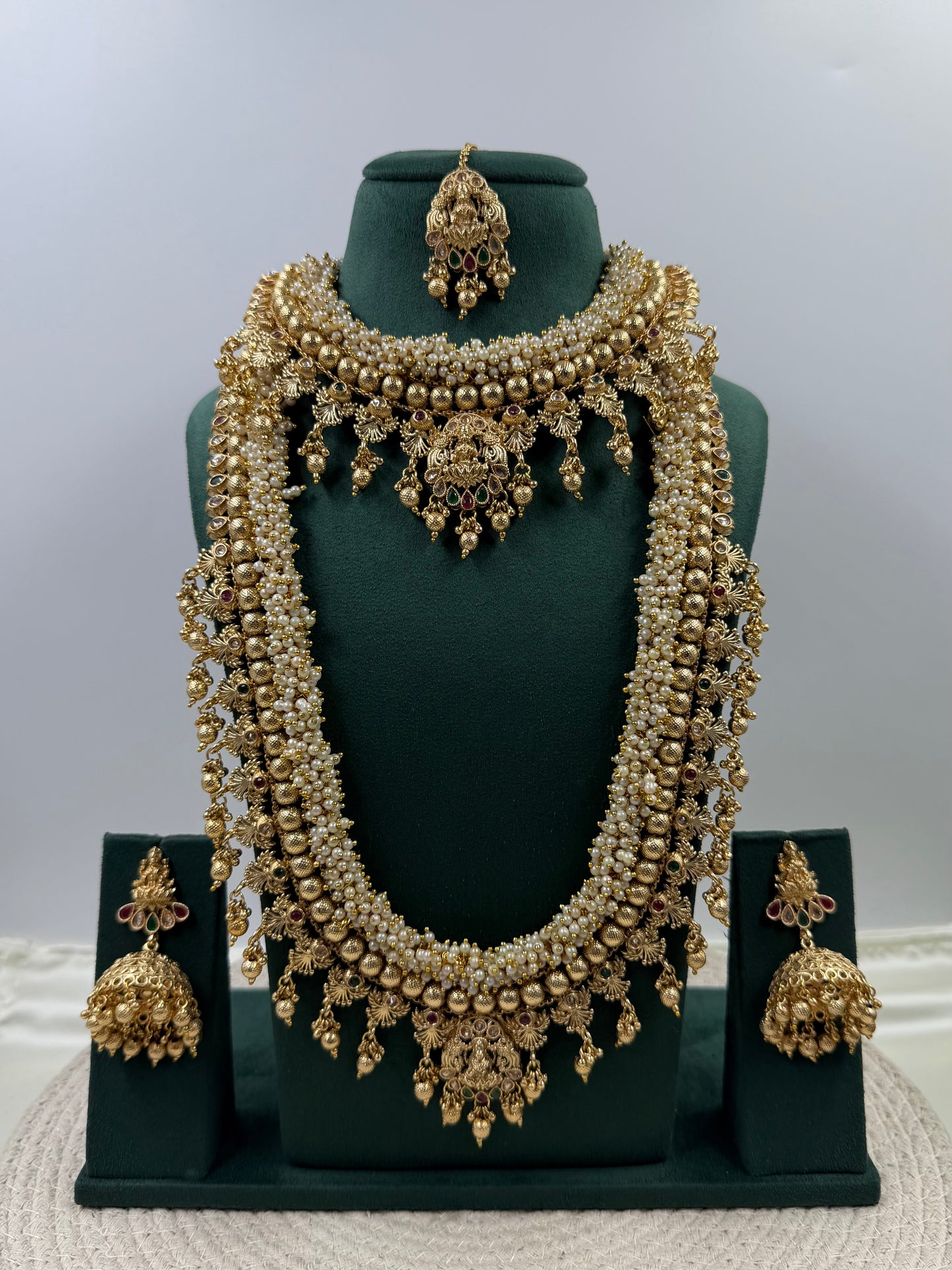 Meera Traditional Temple Combo Set