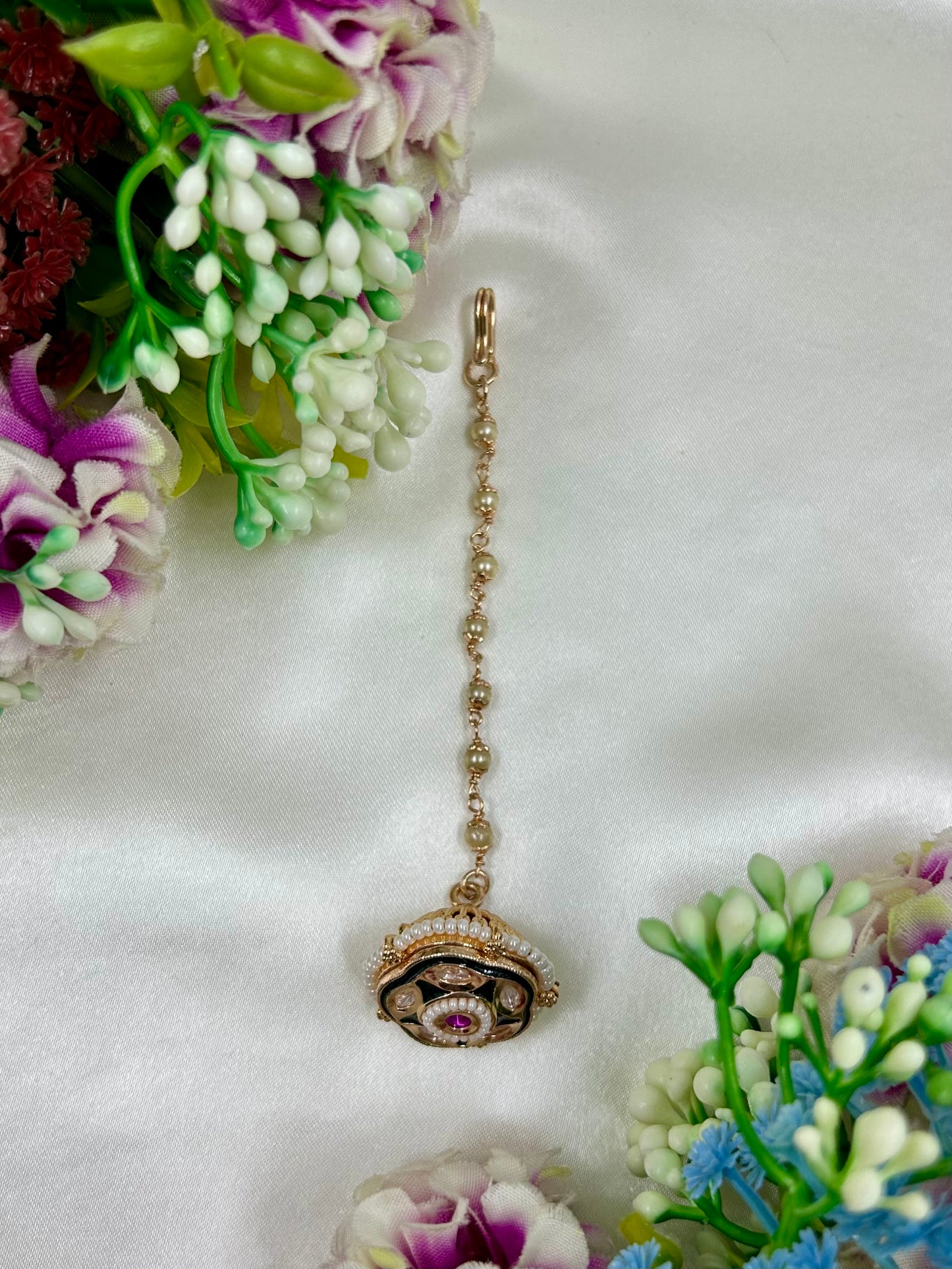 Sneha Moissanite Mang Tika