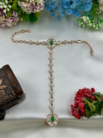 Bhavya Moissanite Hath Panja (One Pis)