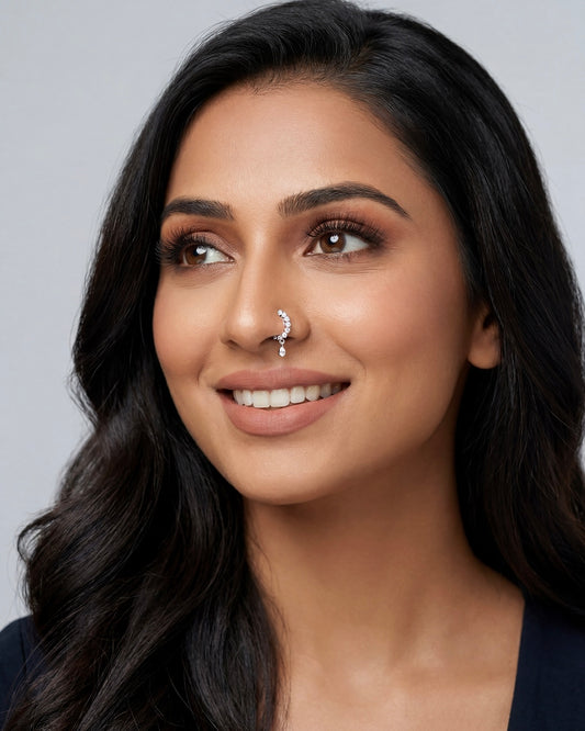 Anisha American Diamond Nose Ring