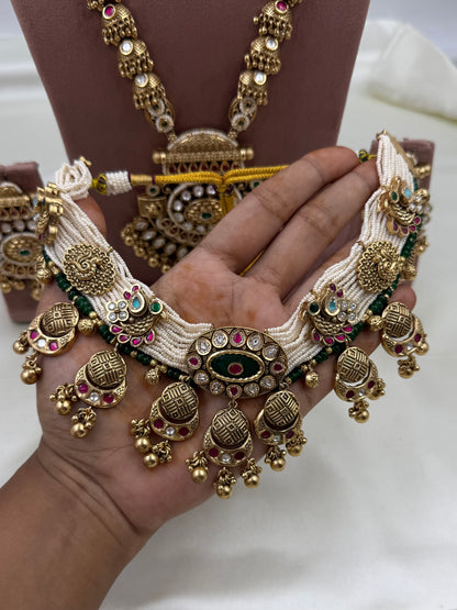 Rupa Heritage Chorski Combo Necklace Set