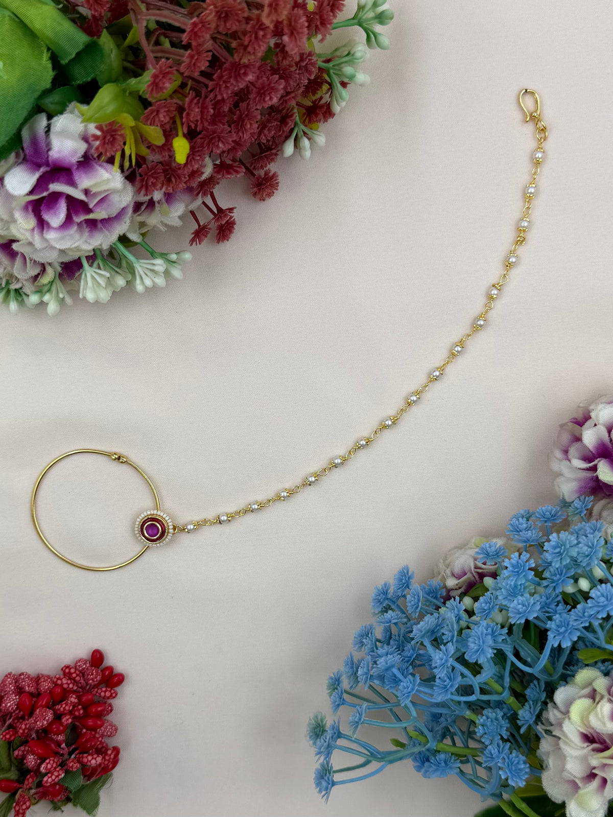 Devaki Traditional Indian Nose Ring