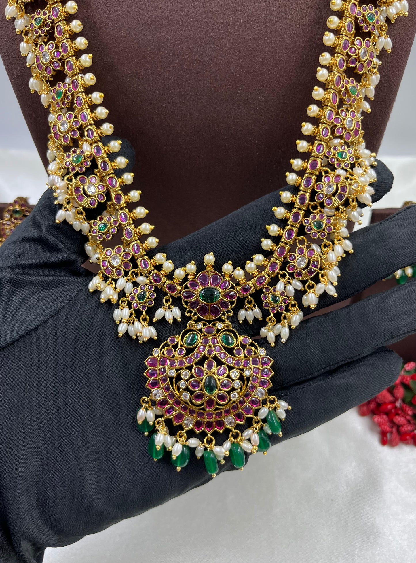 Dhara Traditional Long Necklace
