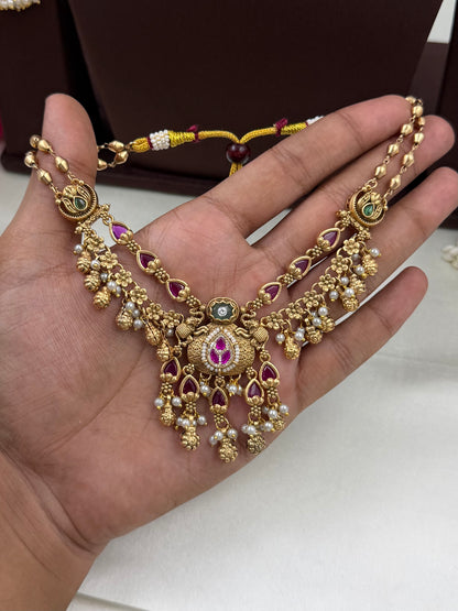 Divya Premium Chorski Necklace Set