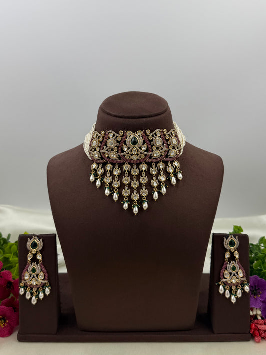 Aditi Victorian Choker Set