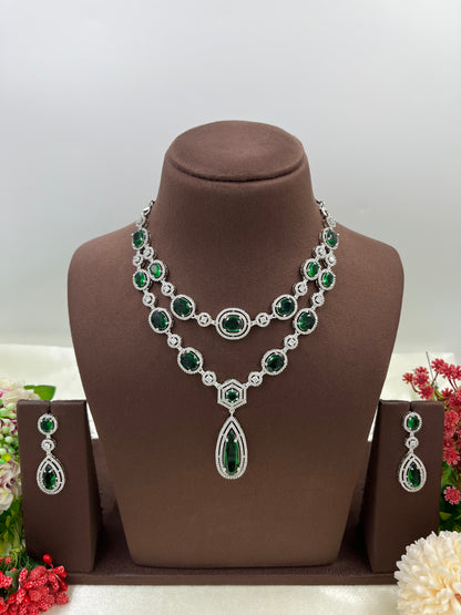 Ruhi American Diamond Necklace