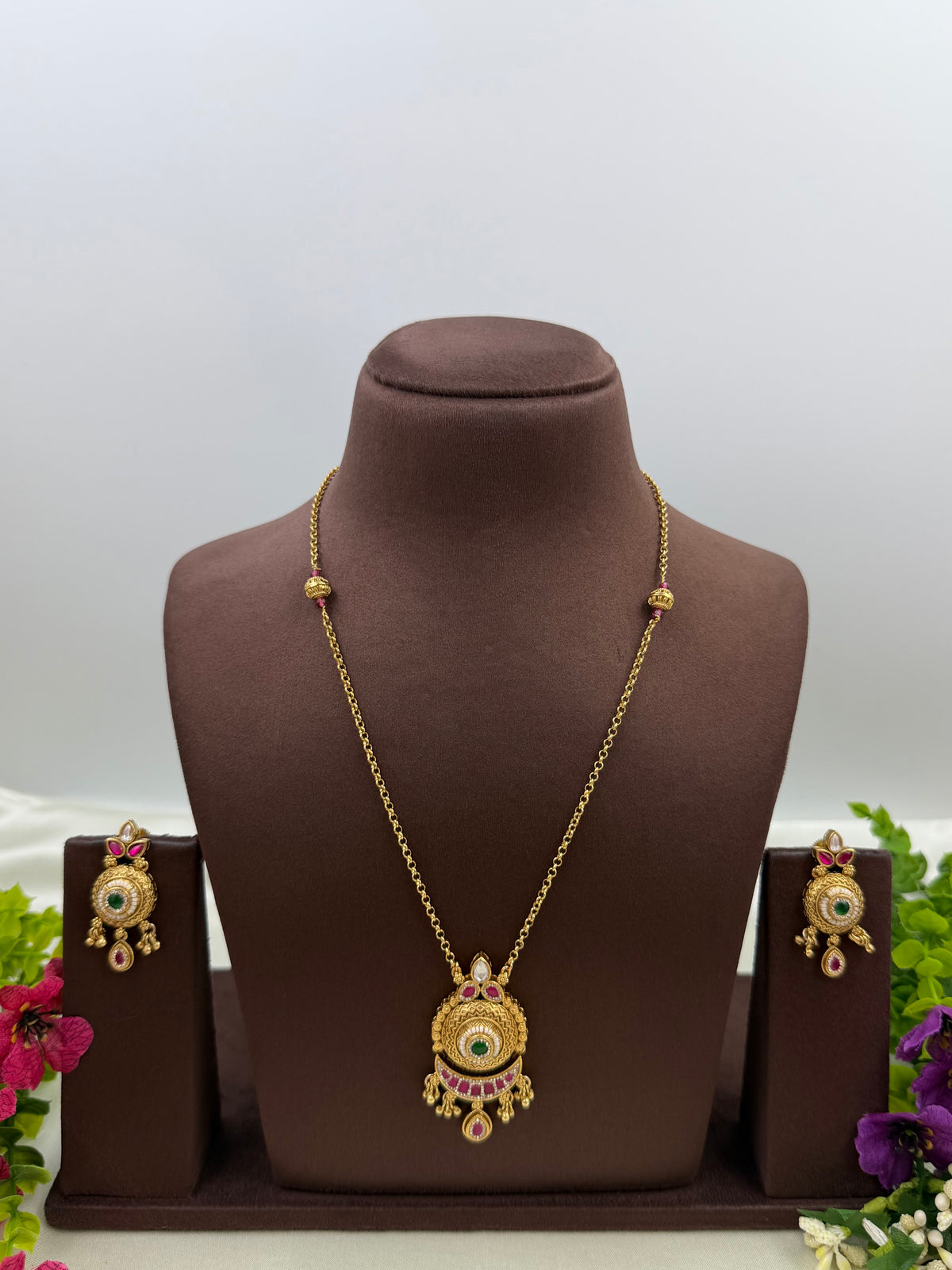 Reva Chorski Delicate Semi Long Necklace Set