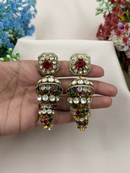 Varsha Premium Victorian Jhumka