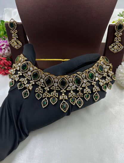 Vaishnavi Victorian Choker Necklace