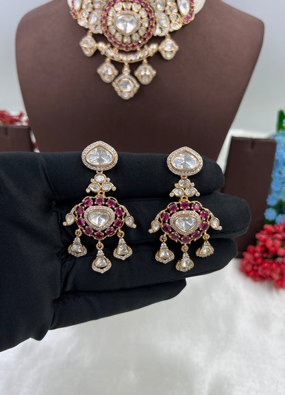 Myra Moissanite Kundan Choker