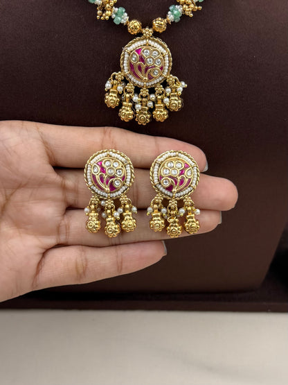 Rashi Heritage Delicate Necklace Set