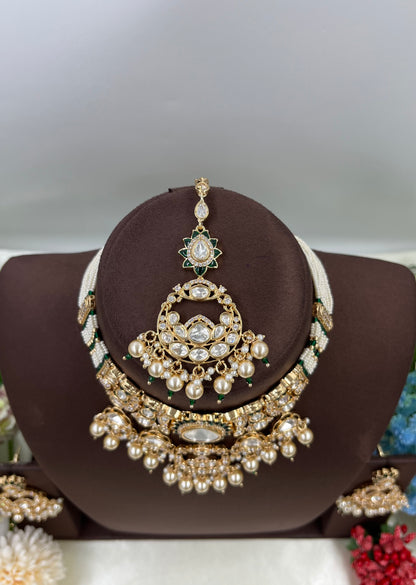Zarina Moissanite Kundan Choker
