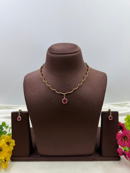 Dipti Victorian Delicate Necklace
