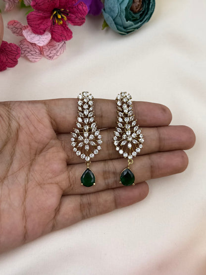 Kareena Victorian American Diamond Delicate Necklace