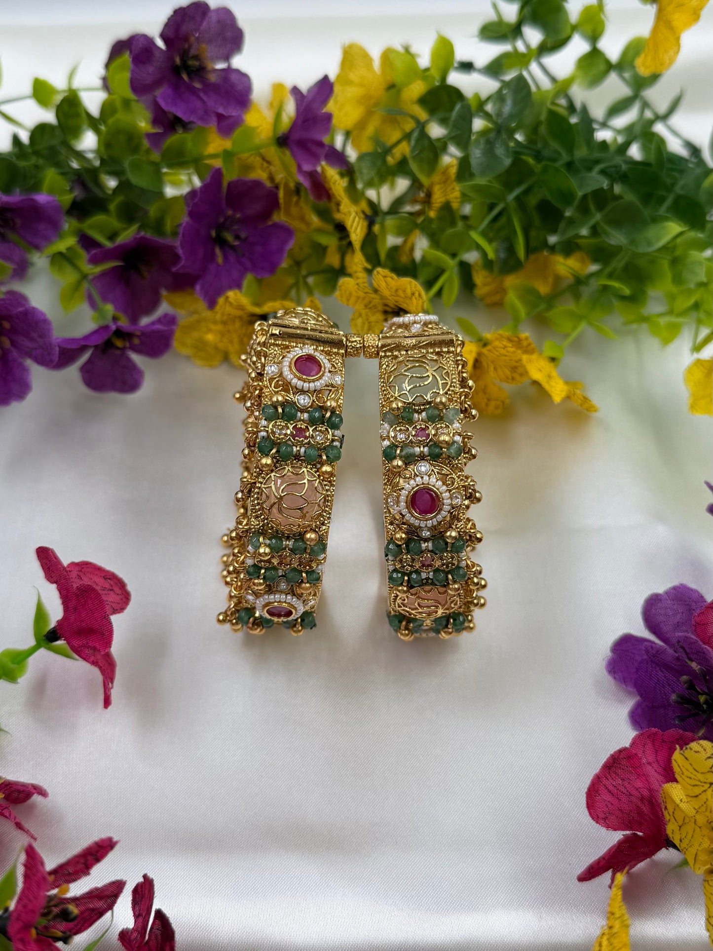 Swara Heritage Bangles (Openable)