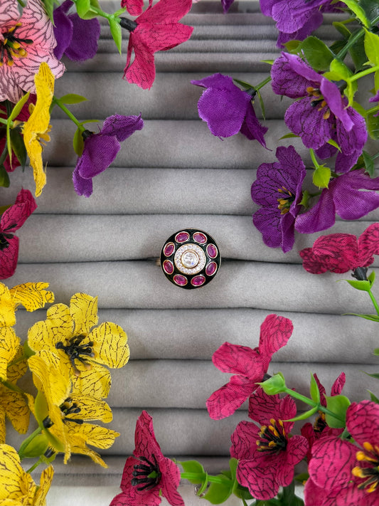 Yukta Moissanite Ring