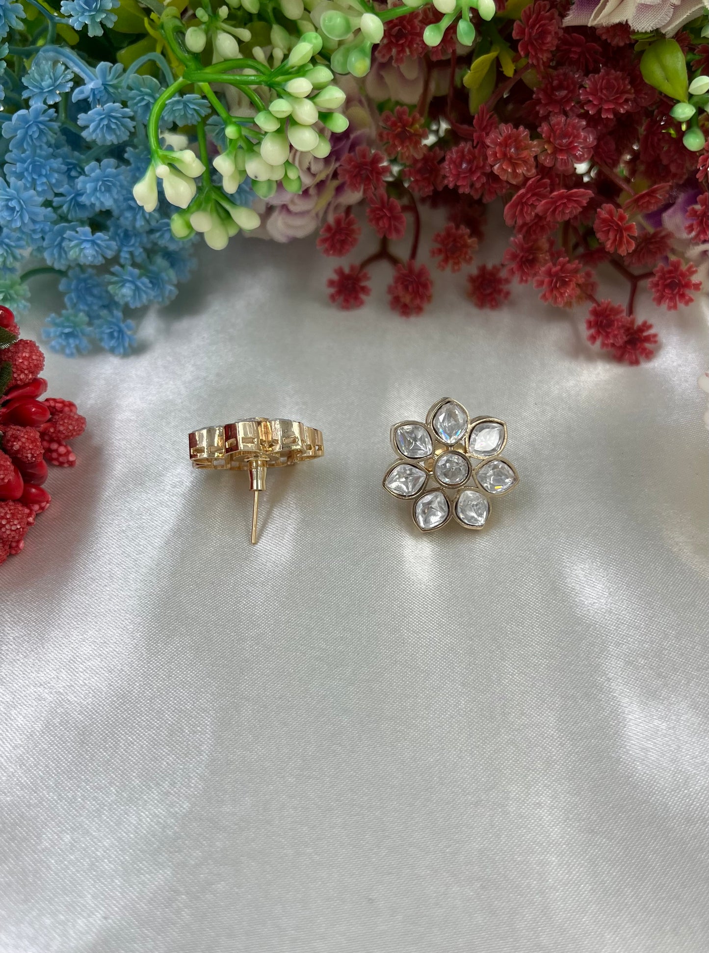 Maya Moissanite Kundan Tops