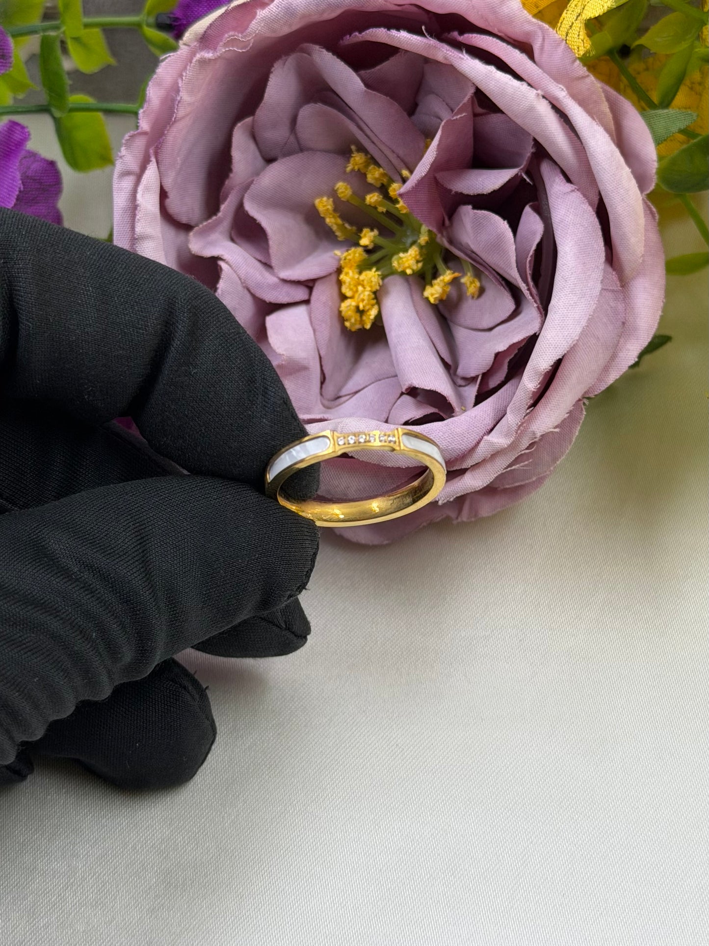 Alice Anti-Tarnish Stainless Steel Ring